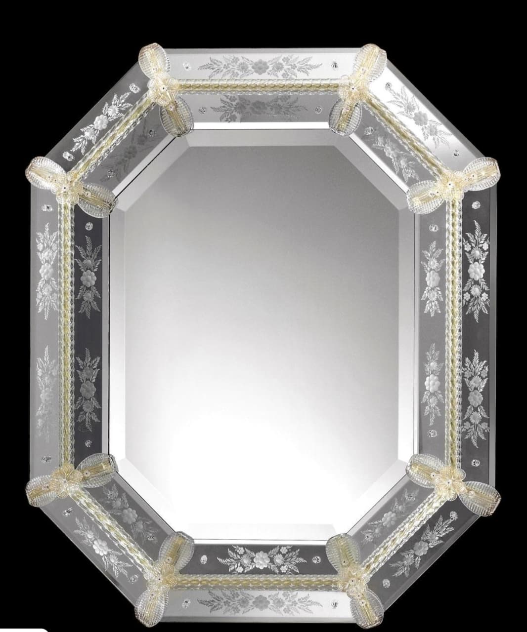 Turin Murano Mirror Venetian Design - Shop Venetian Mirrors and Furniture | Worldwide Shipping