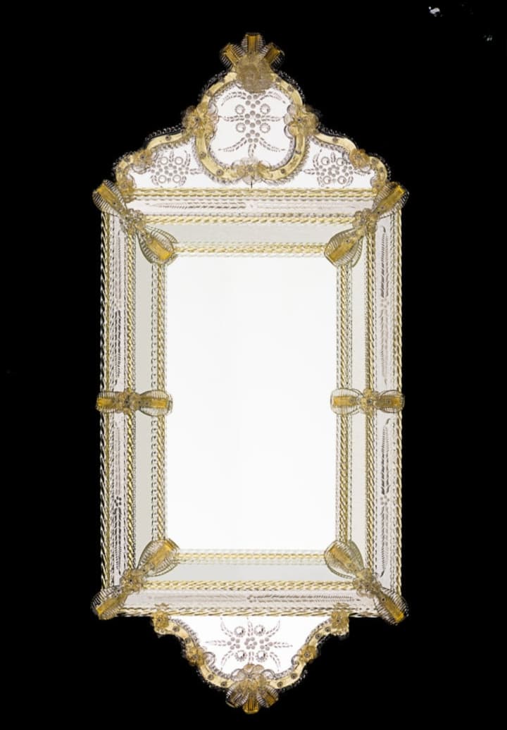 Milan Murano Mirror Venetian Design - Shop Venetian Mirrors and Furniture | Worldwide Shipping