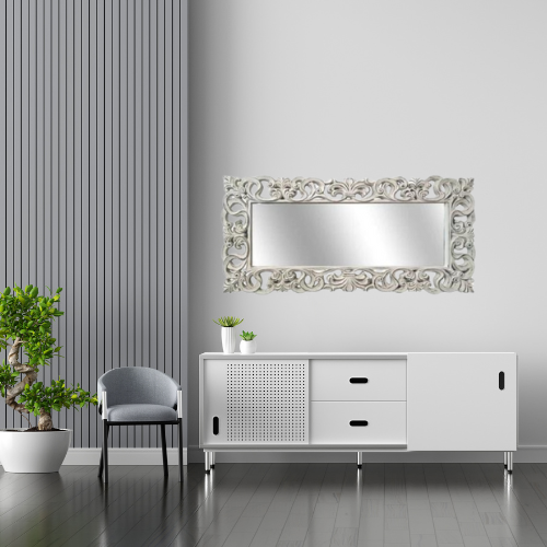 Wooden Frame Wall Mirror Venetian Design (The boutique factory) 100% Heart Made Products