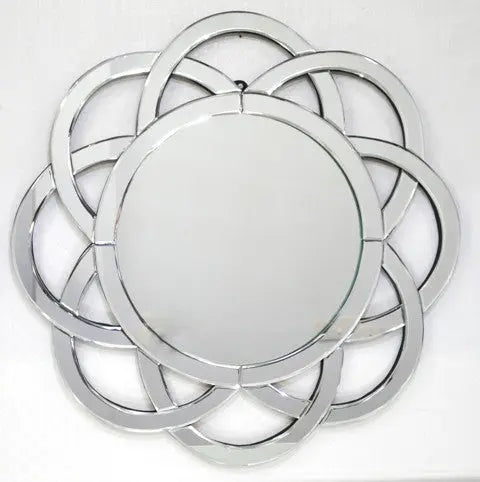 Semi Circle Pattern Wall Mirror VDR-350 Venetian Design