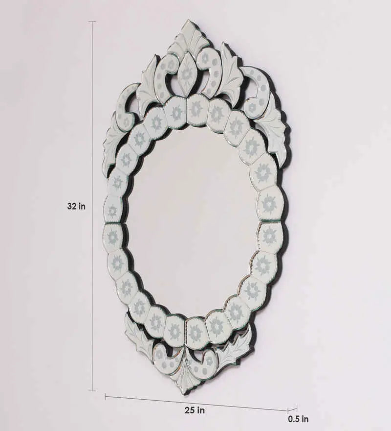 Fab Crown Venetian Wall Mirror VDS-12 Venetian Design