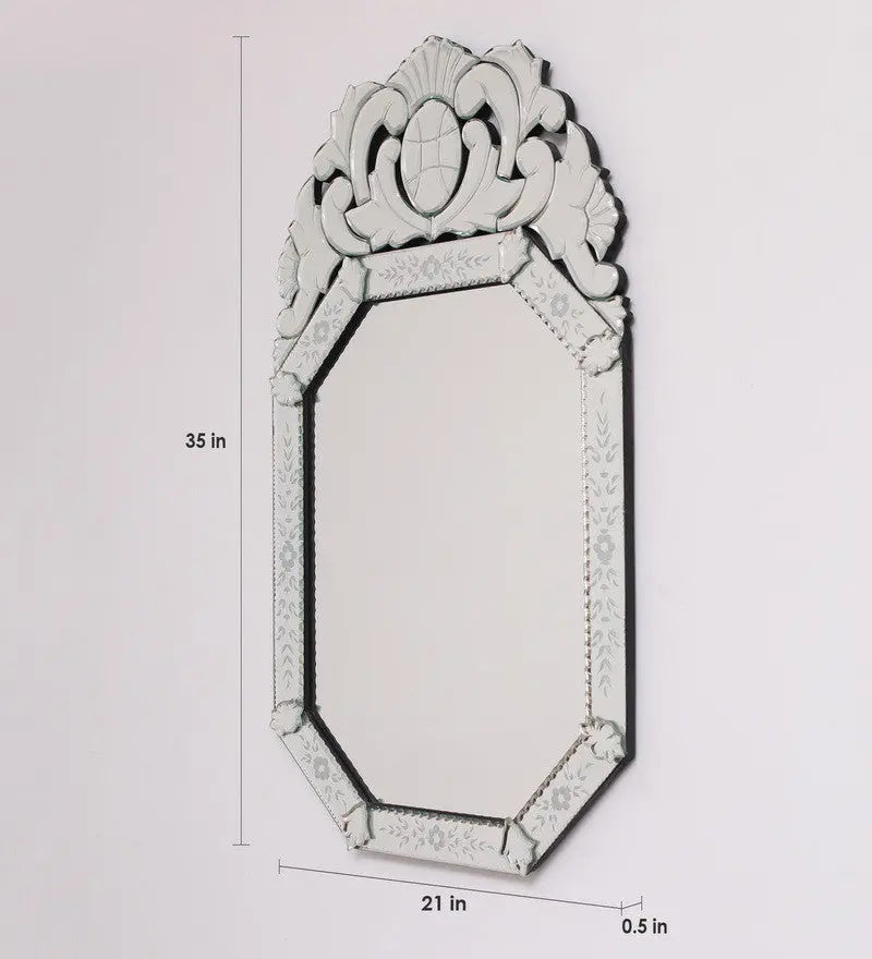 Octa Crown Venetian Wall Mirror VDS-09 Venetian Design