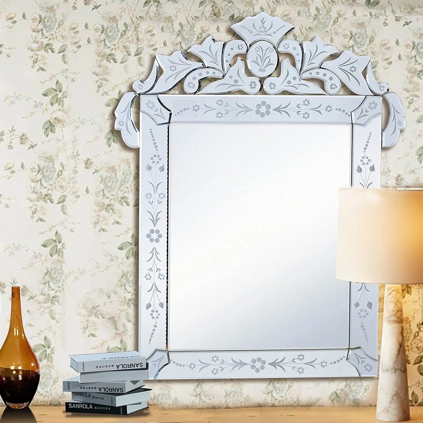 Classic Venetian Mirror Venetian Design 100% Heart Made Products
