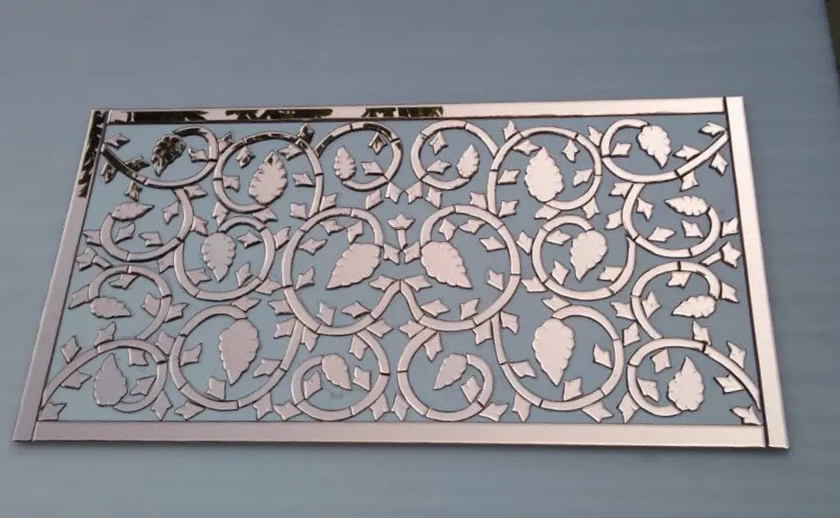Rose Gold Mirror Wall Art Panel Venetian Design (The boutique factory) 100% Heart Made Products