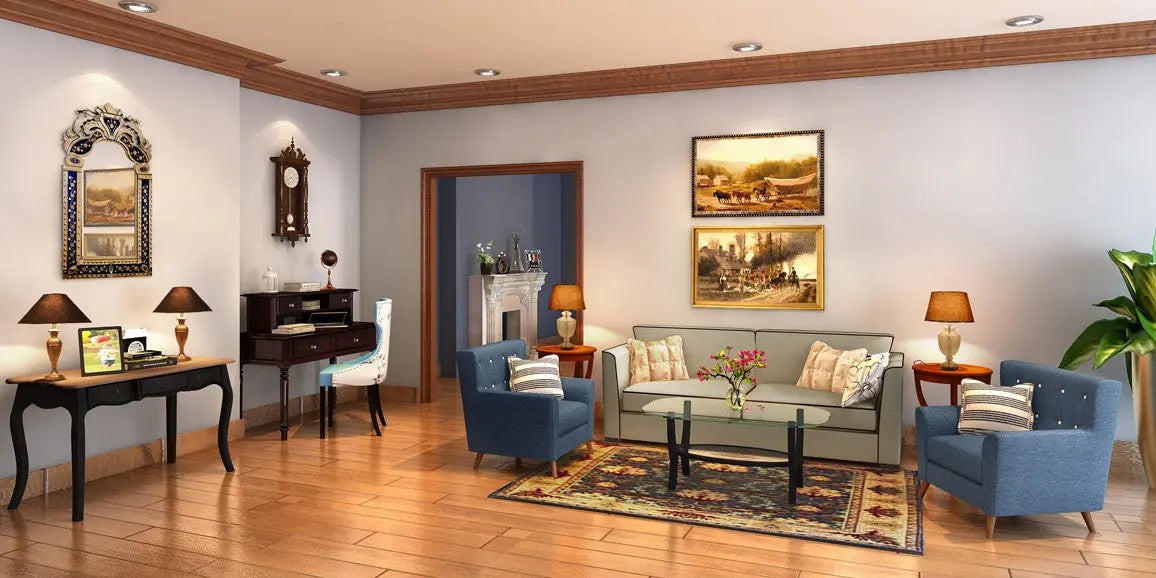 Royal Blue Venetian Mirror VD-155 Venetian Design