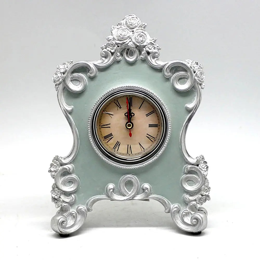 Ivory Pastel Blue Photo Frame Set Venetian Design 100% Heart Made Products