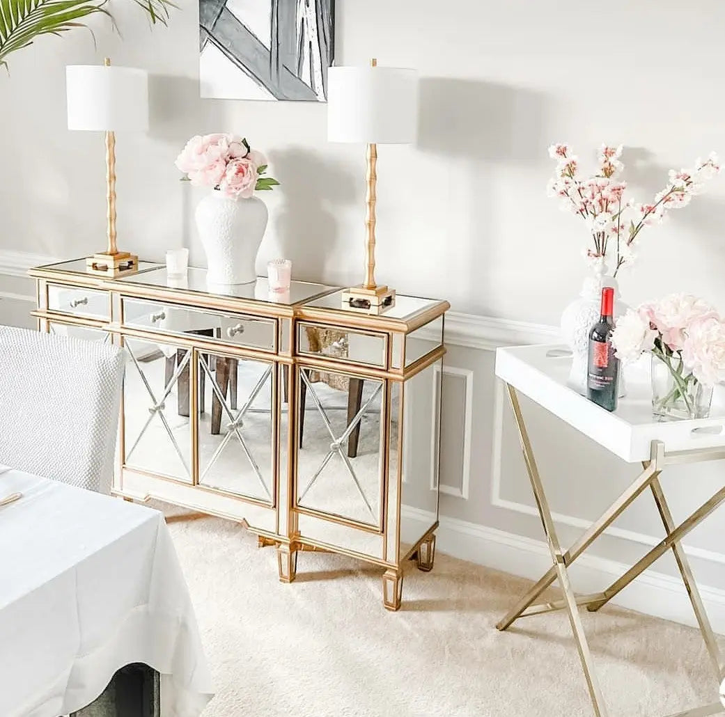 Mirrored Cabinet Venetian Design (The boutique factory) 100% Heart Made Products