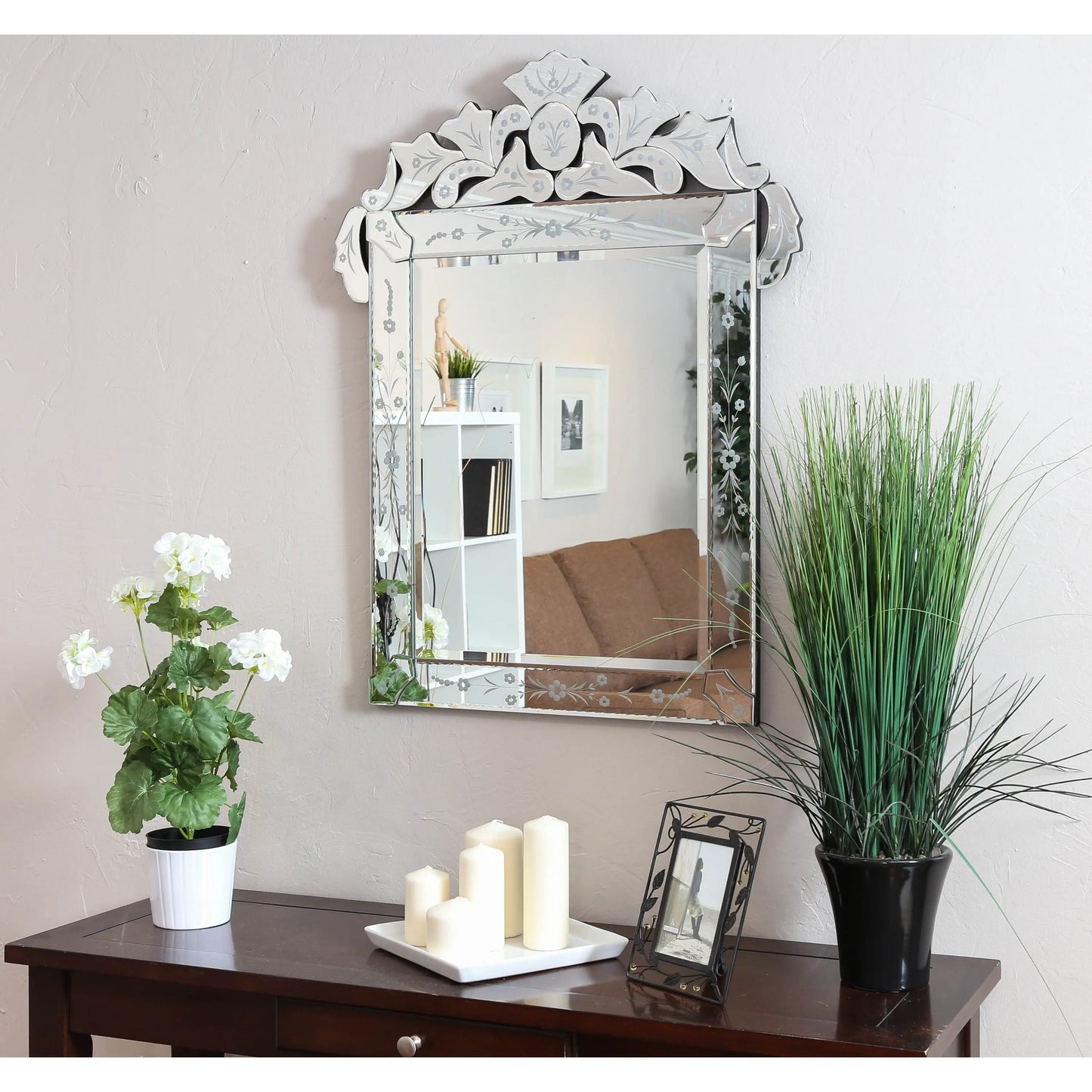 Venetian Mirror VD-739 Venetian Design 100% Heart Made Products