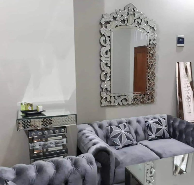 Venetian Mirror VD-778 Venetian Design 100% Heart Made Products