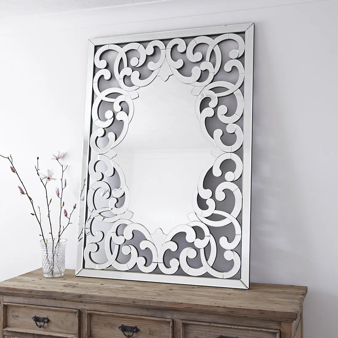 Venetian Mirror VD-780 Venetian Design 100% Heart Made Products