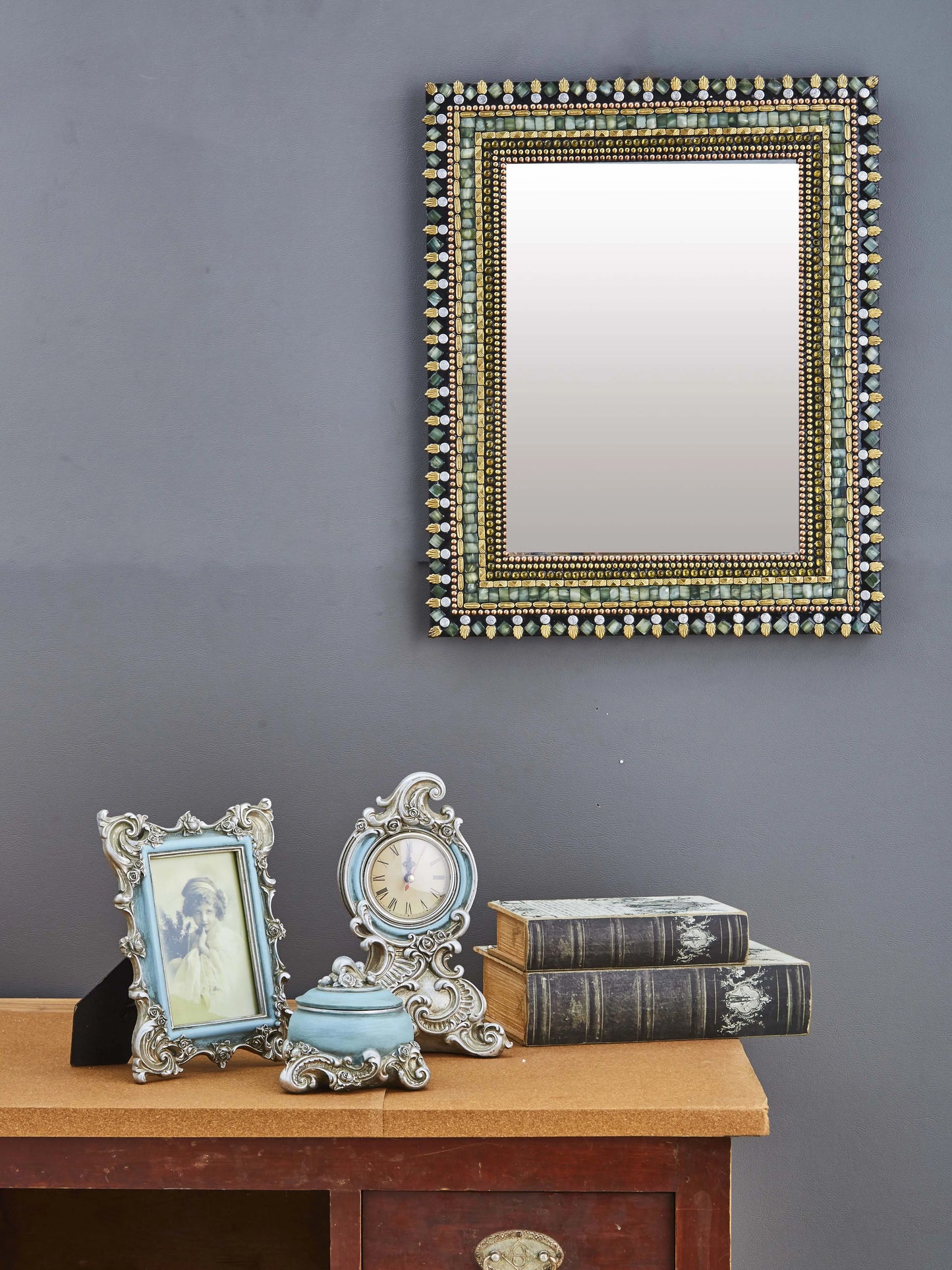 Rectangular Mosaic Mirror VD-GM-116 Venetian Design