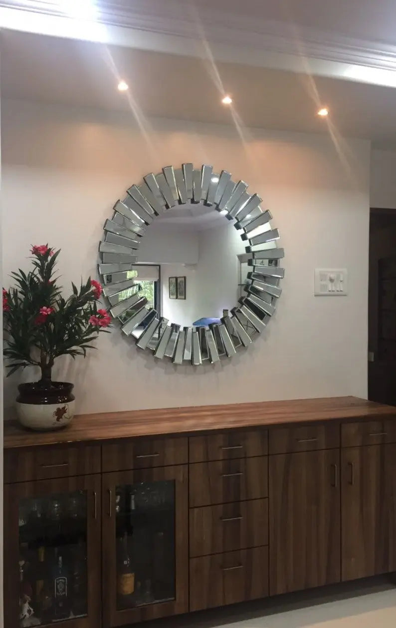 Modern Mirror Venetian Design 100% Heart Made Products
