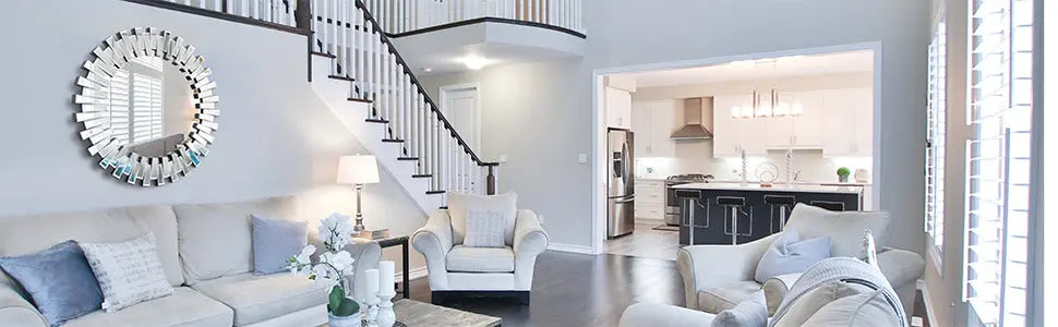 Mingling Slats Wall Mirror VDR-421 Venetian Design