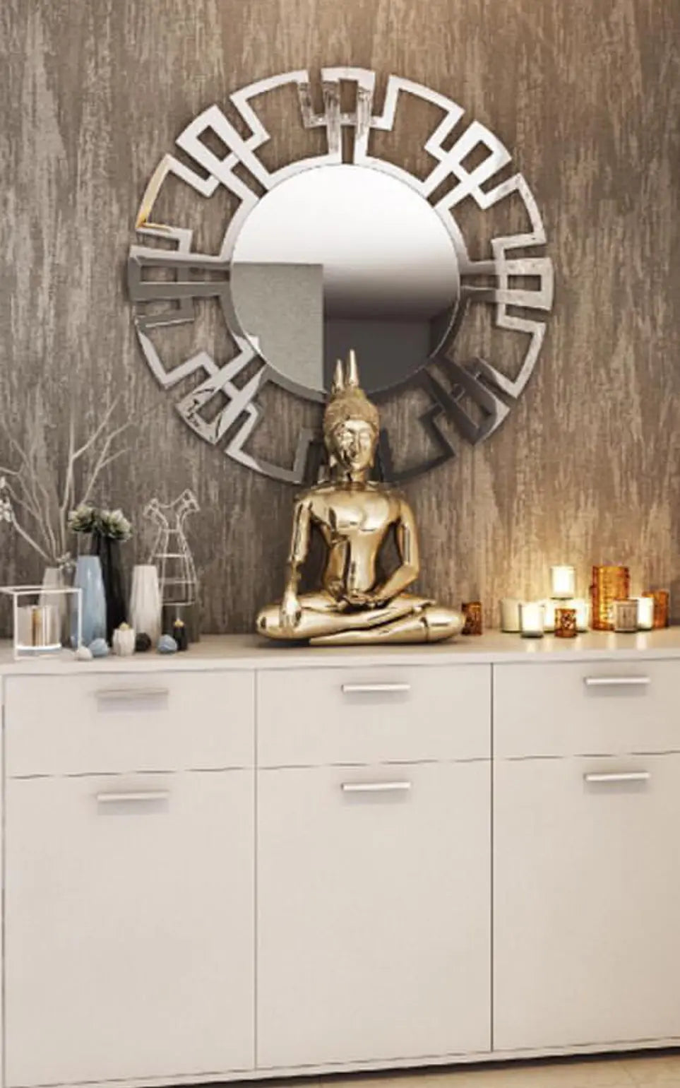 Pinacle Modern Wall Mirror VDR-521 Venetian Design