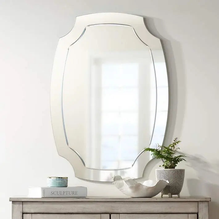 Minimalist Oval Modern Wall Mirror VDR-649