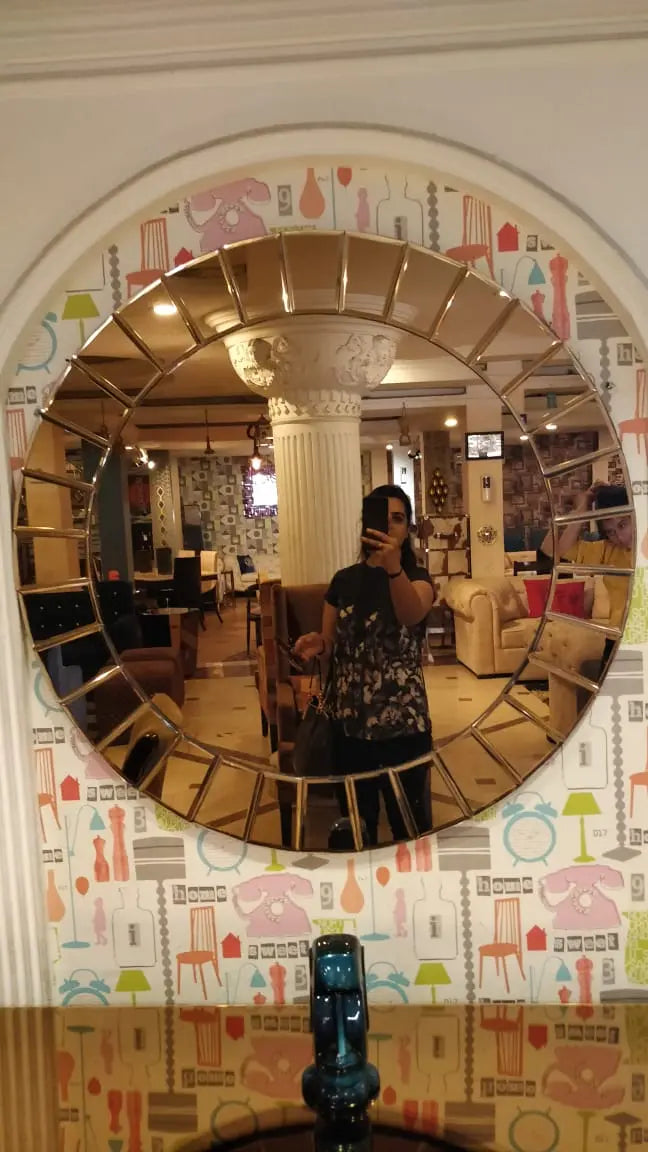 Modern Mirror Venetian Design 100% Heart Made Products