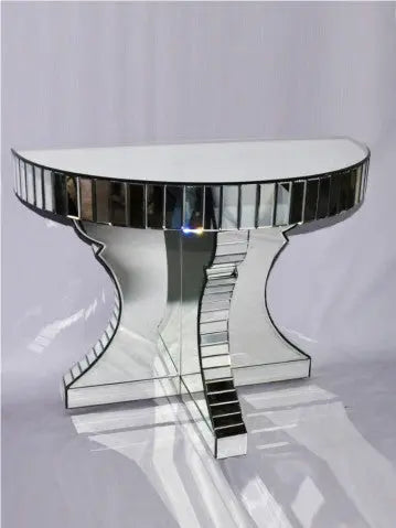 Mirrored Half Moon Console VDMF-101 Venetian Design