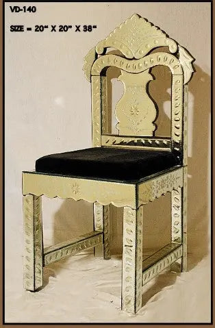 Venetian Style Mirrored Chair Venetian Design