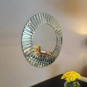Round Living Room Mirror Contemporary Style VD-PI-648 Venetian Design