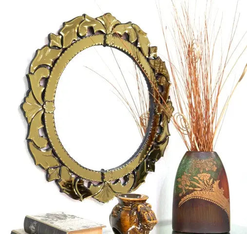Golden Wall Mirror VDS-28 Venetian Design
