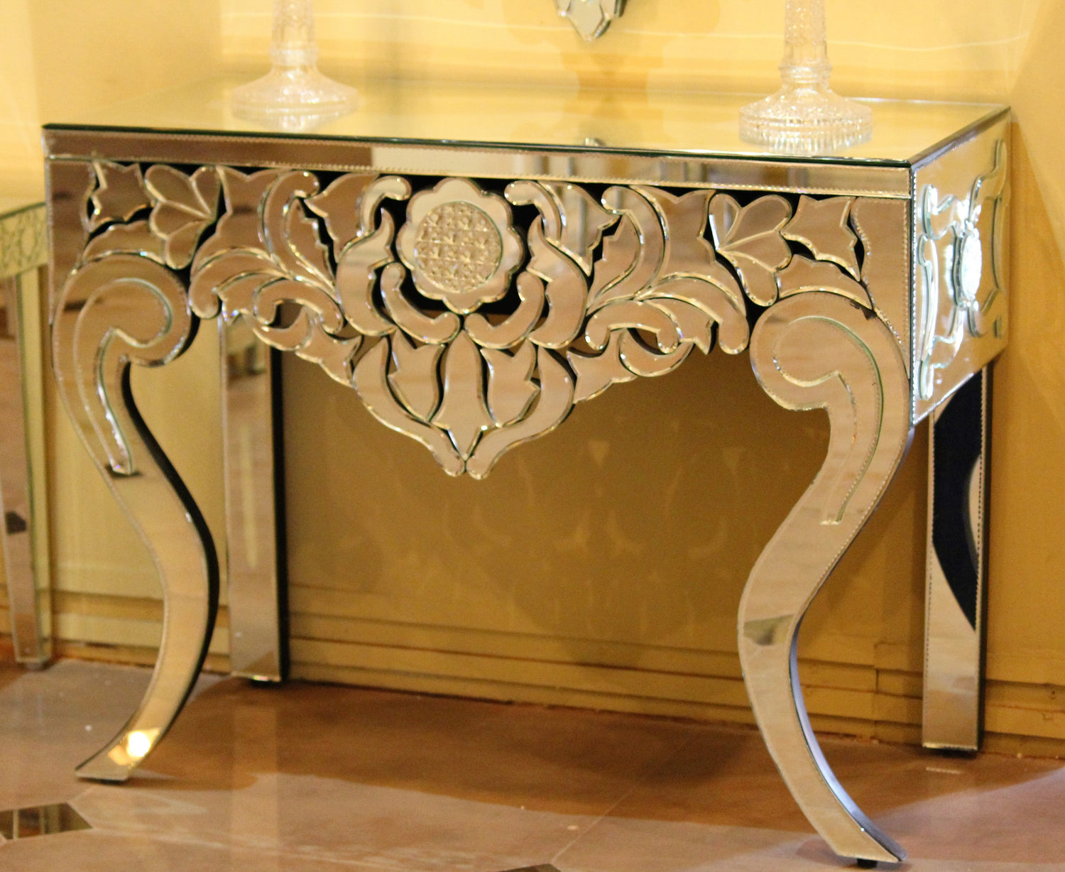 Venetian Mirrored Consoles - Venetian Design - Shop Authentic Venetian Mirrors and Furniture | Worldwide Shipping