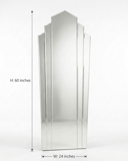 Art Deco Fan Wall Mirror ADWM-02 Venetian Design (The boutique factory) 100% Heart Made Products