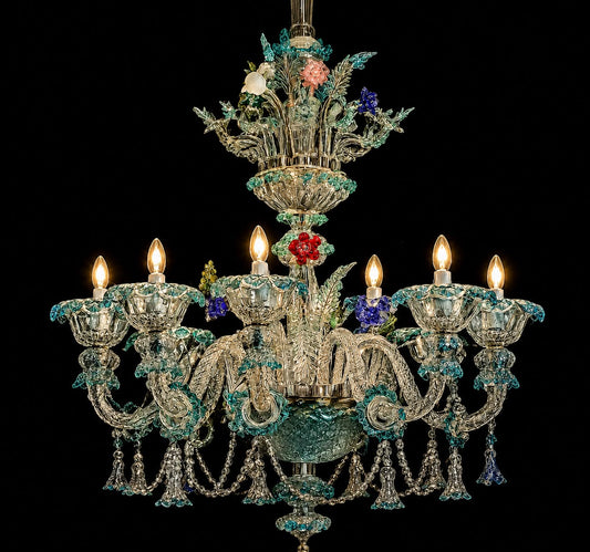 Acqua di Venezia - Murano Chandelier Casa Murano