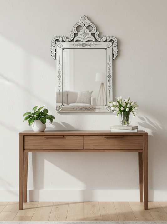 Savannah Small Venetian Mirror for Bathroom VDS-82 Venetian Design