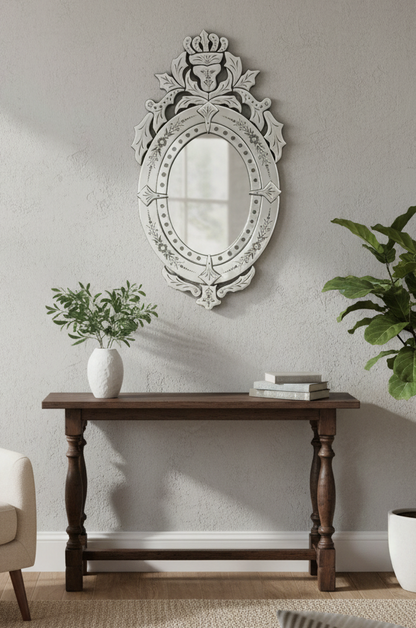Brooklyn Small Venetian Mirror for Bathroom VDS-80 Venetian Design