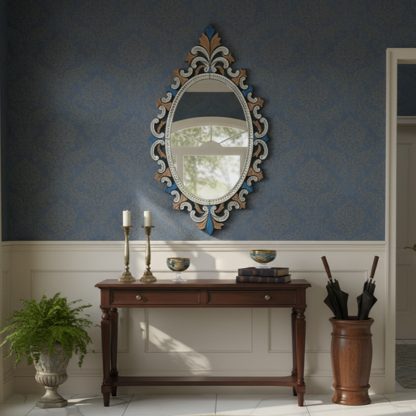 Venetian Mirror VD-796 Venetian Design 100% Heart Made Products