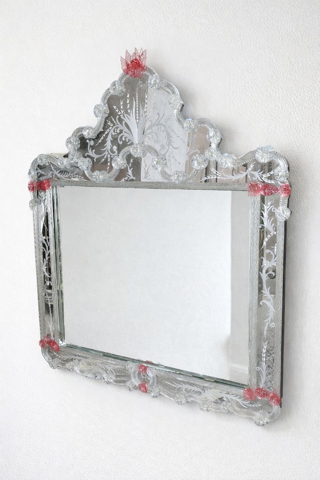 Lucca Murano Mirror Venetian Design - Shop Venetian Mirrors and Furniture | Worldwide Shipping