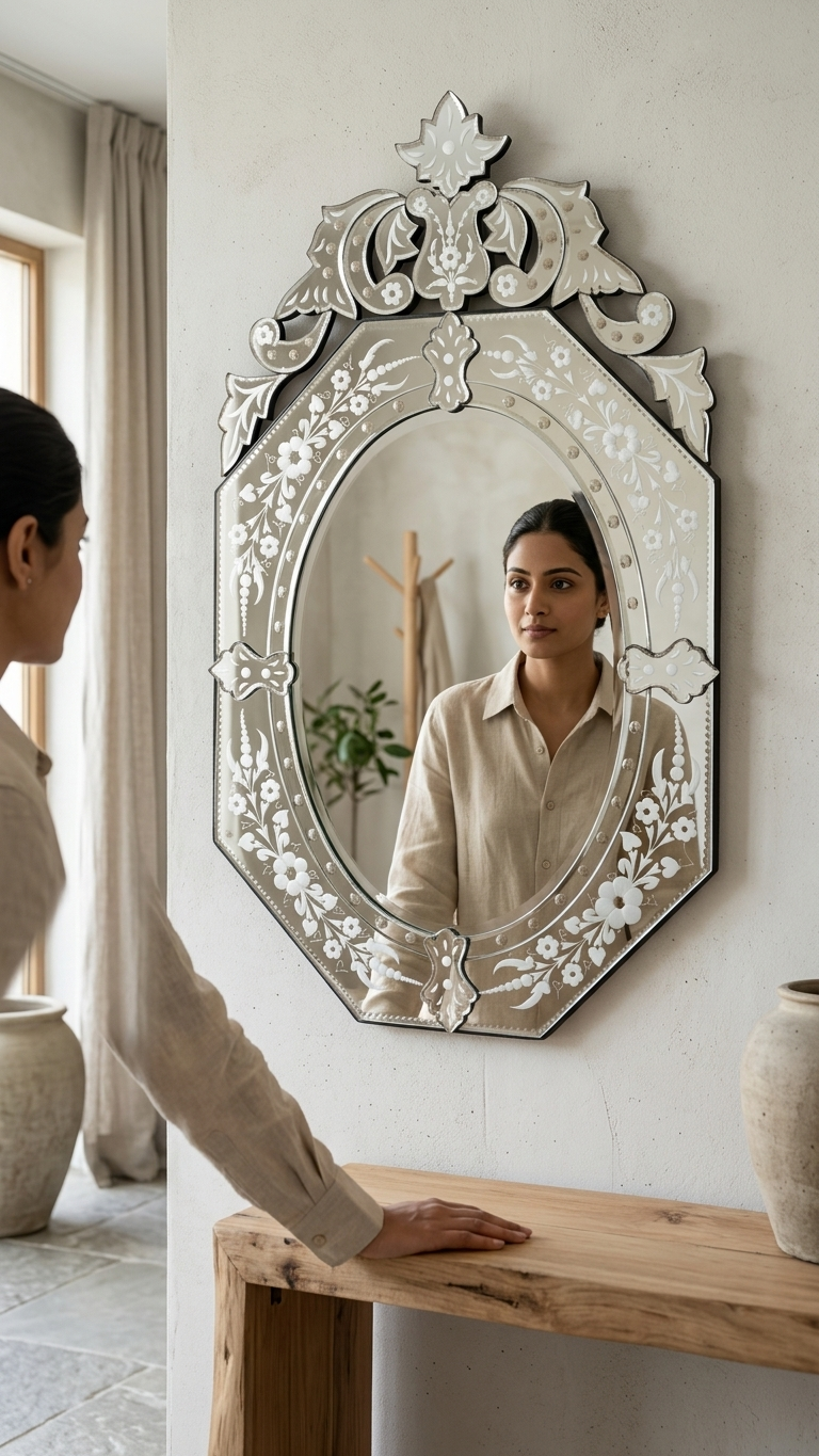 Winsome Wall Mirror VD-115 Venetian Design