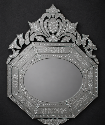 Octa Crown Wall Mirror VD-193 Venetian Design