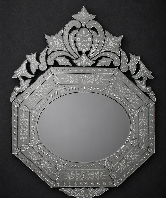 Octa Crown Wall Mirror VD-193 Venetian Design