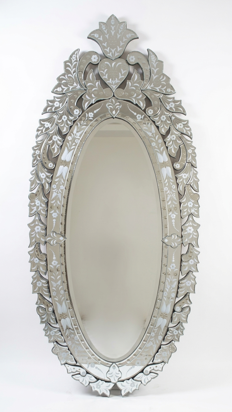 Long Oval Venetian Mirror VD-324 Venetian Design