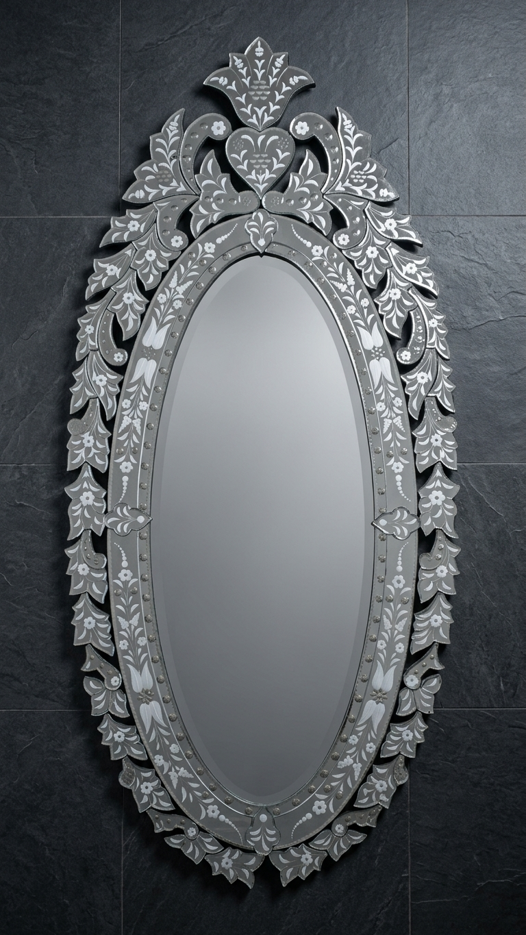 Long Oval Venetian Mirror VD-324 Venetian Design