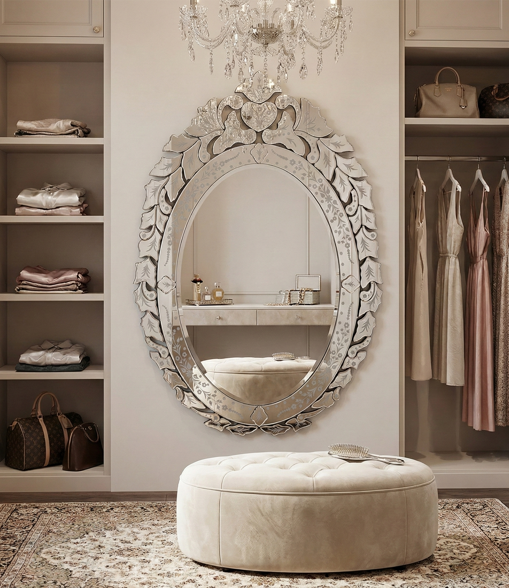 Venetian Mirror VD-750 Venetian Design 100% Heart Made Products