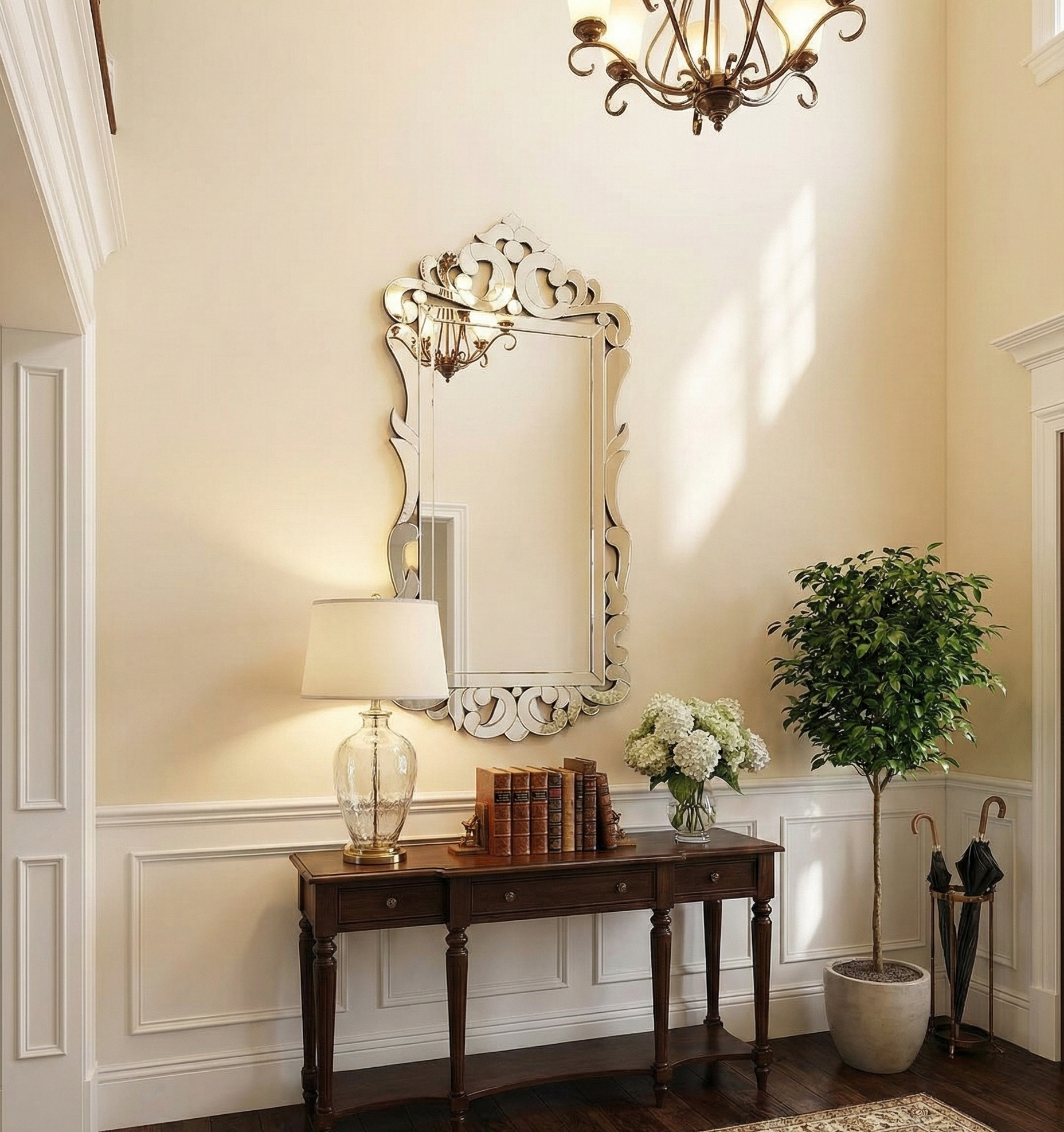 Venetian Mirror VD-762 Venetian Design 100% Heart Made Products