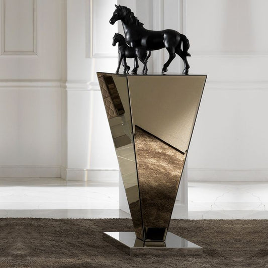 EchoMirror Side Table Venetian Design (The boutique factory) 100% Heart Made Products