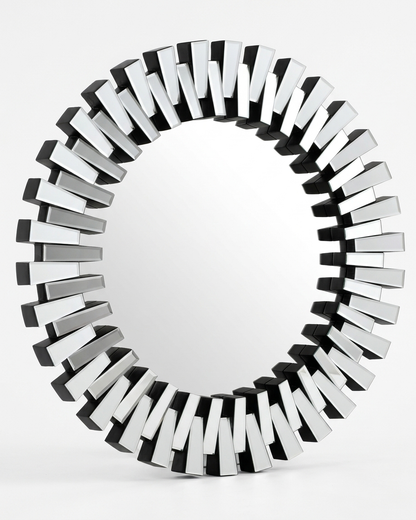 Mingling Slats Wall Mirror VDR-421 Venetian Design
