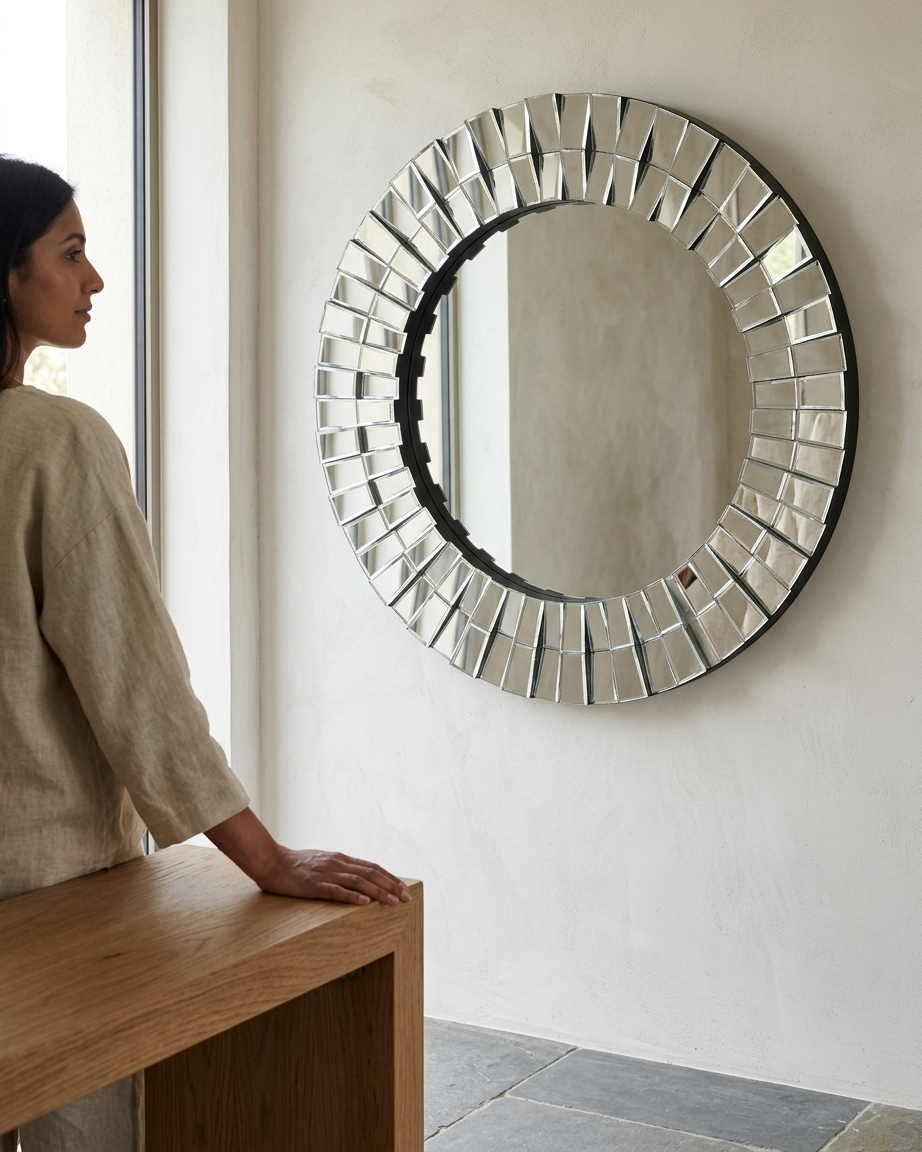 Globus decorative wall mirror for living room VDR-464 Venetian Design