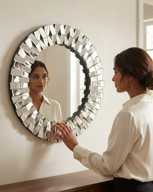 Globus decorative wall mirror for living room VDR-464 Venetian Design