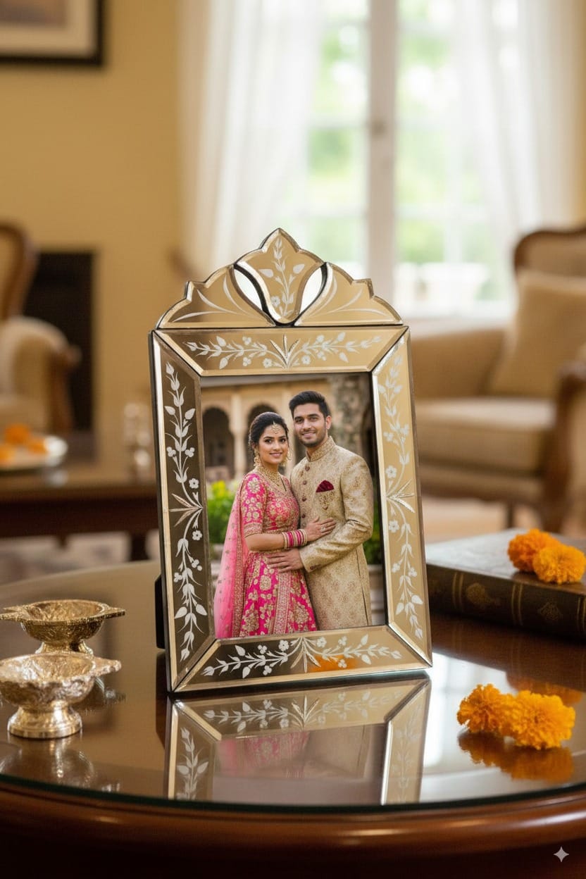 Venetian Table Photo Frame Venetian Design - Buy Venetian Mirrors at Best Prices | World wide Shipping