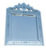 Rectangular Crown Venetian Mirror VD-808 Venetian Design (The boutique factory) 100% Heart Made Products