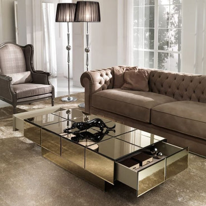 Aurora Center Table Venetian Design - Shop Venetian Mirrors and Furniture | Worldwide Shipping