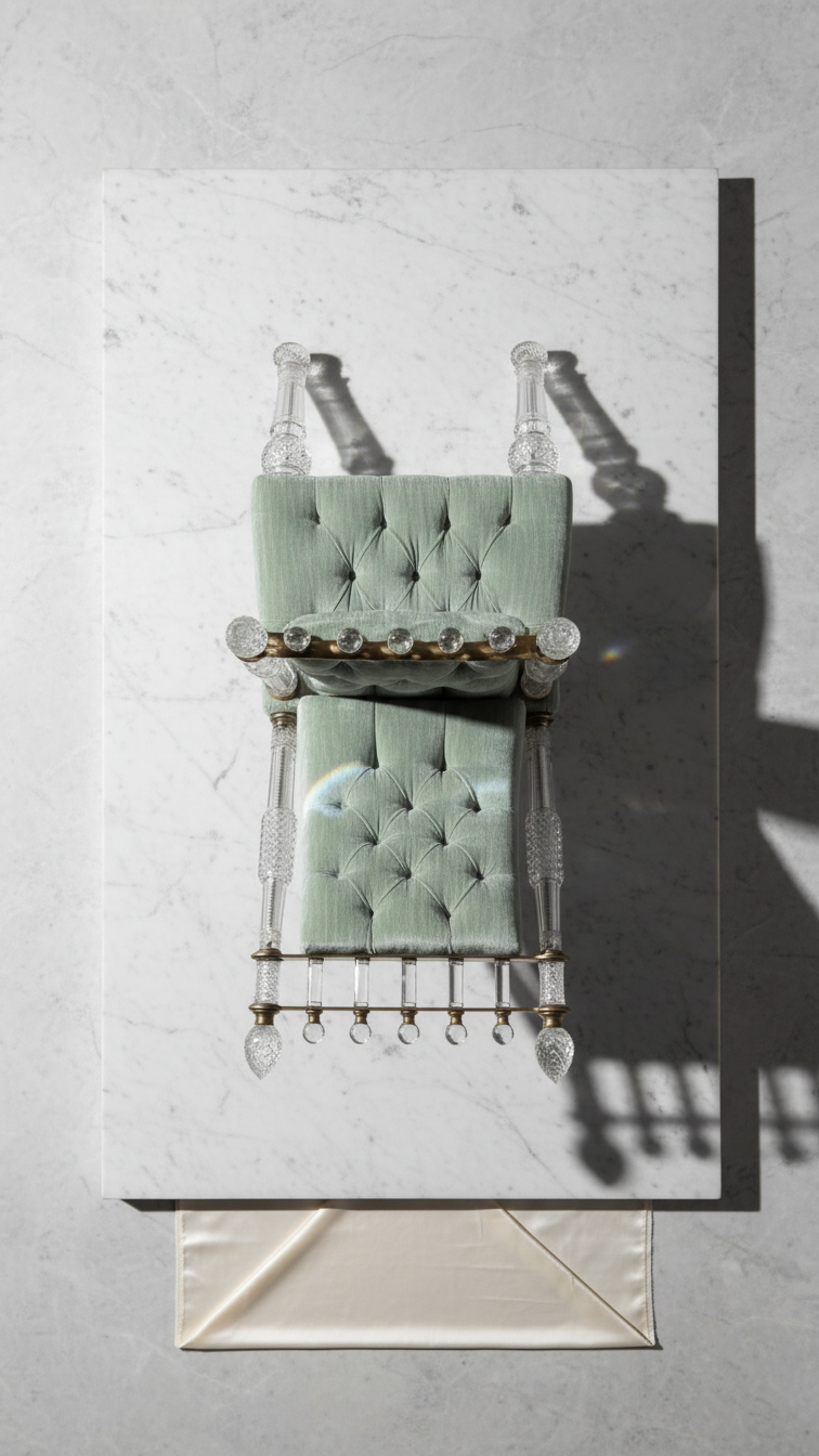 Crystal Dining Chairs Venetian Design