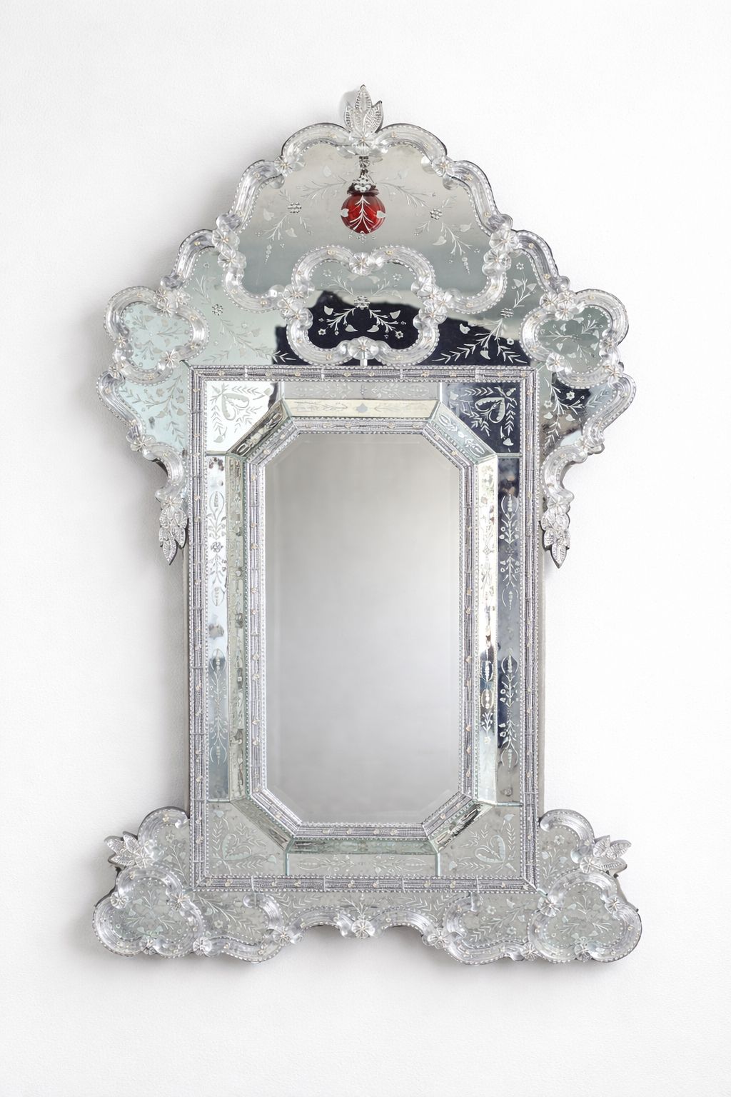 Trieste Murano Mirror Venetian Design - Shop Venetian Mirrors and Furniture | Worldwide Shipping