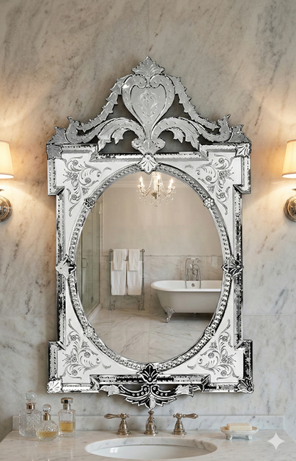 Venetian Mirror VD-791 Venetian Design 100% Heart Made Products