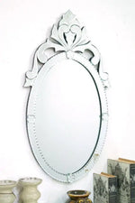 Oval Crown Wall Mirror VDS-39 Venetian Design