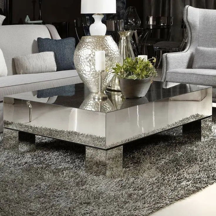 Mirrored Centre Table Venetian Design (The boutique factory) 100% Heart Made Products